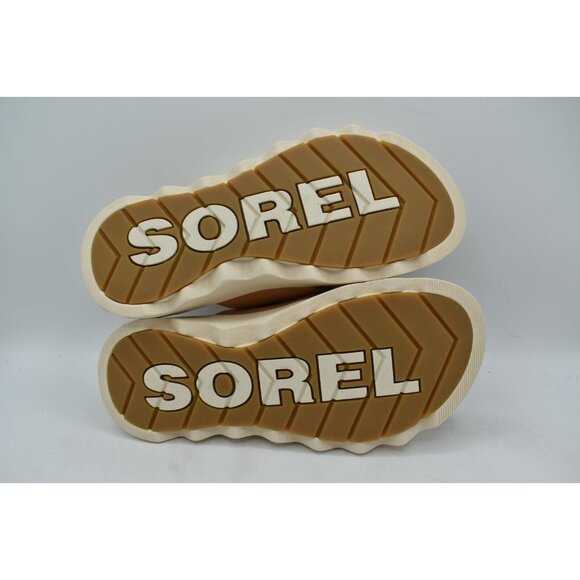 Sorel Womens Size 9.5 Viibe Honest Beige Chalk Open Toe Slide Sandals Shoes - Picture 6 of 14